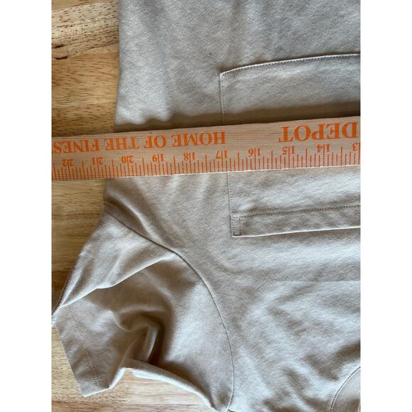 Everlane The Weekend Tee Dress Warm Khaki Women's M NWT - Picture 9 of 10